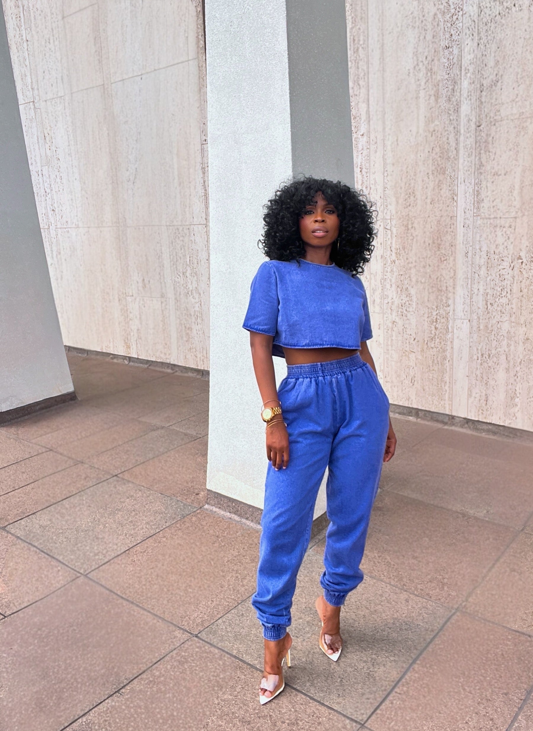 JAX Denim Joggers