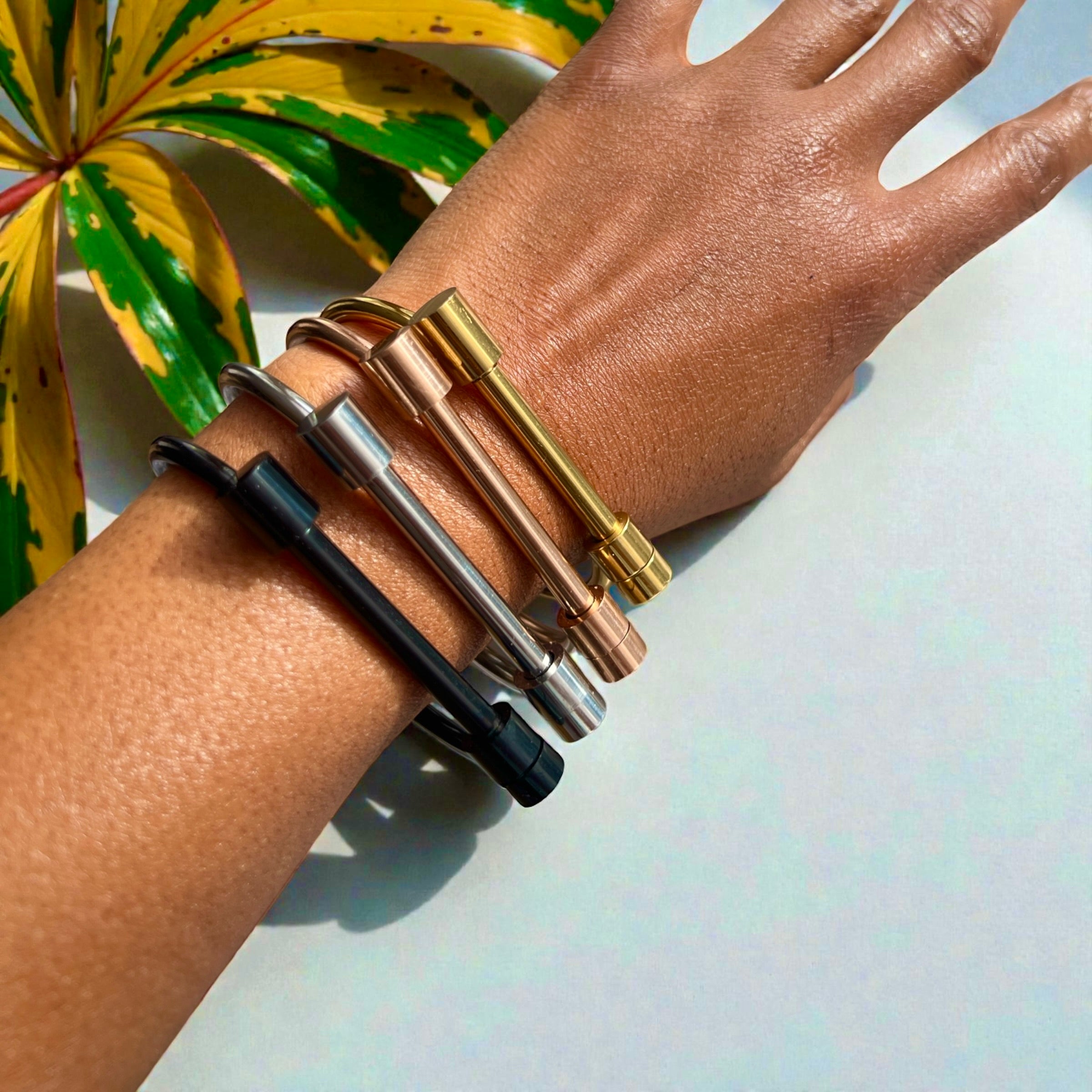 Beaujo Screw-On Bracelet in Rose Gold