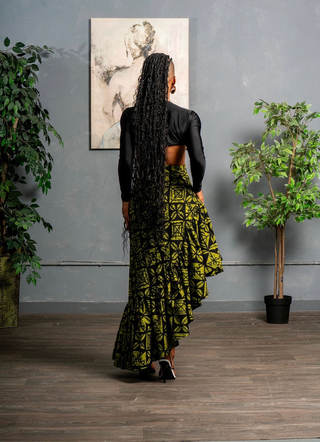 African Print Skirts For Ladies