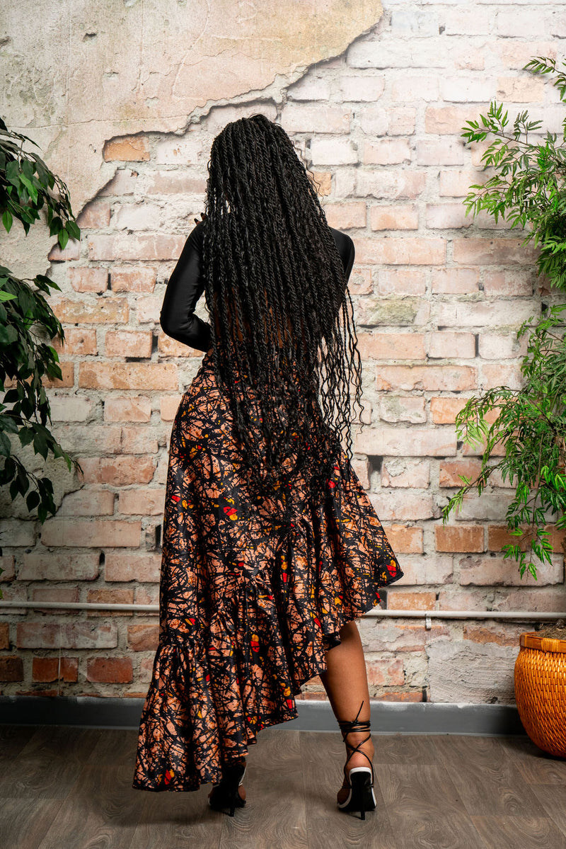 Pattern For Asymmetrical Skirt