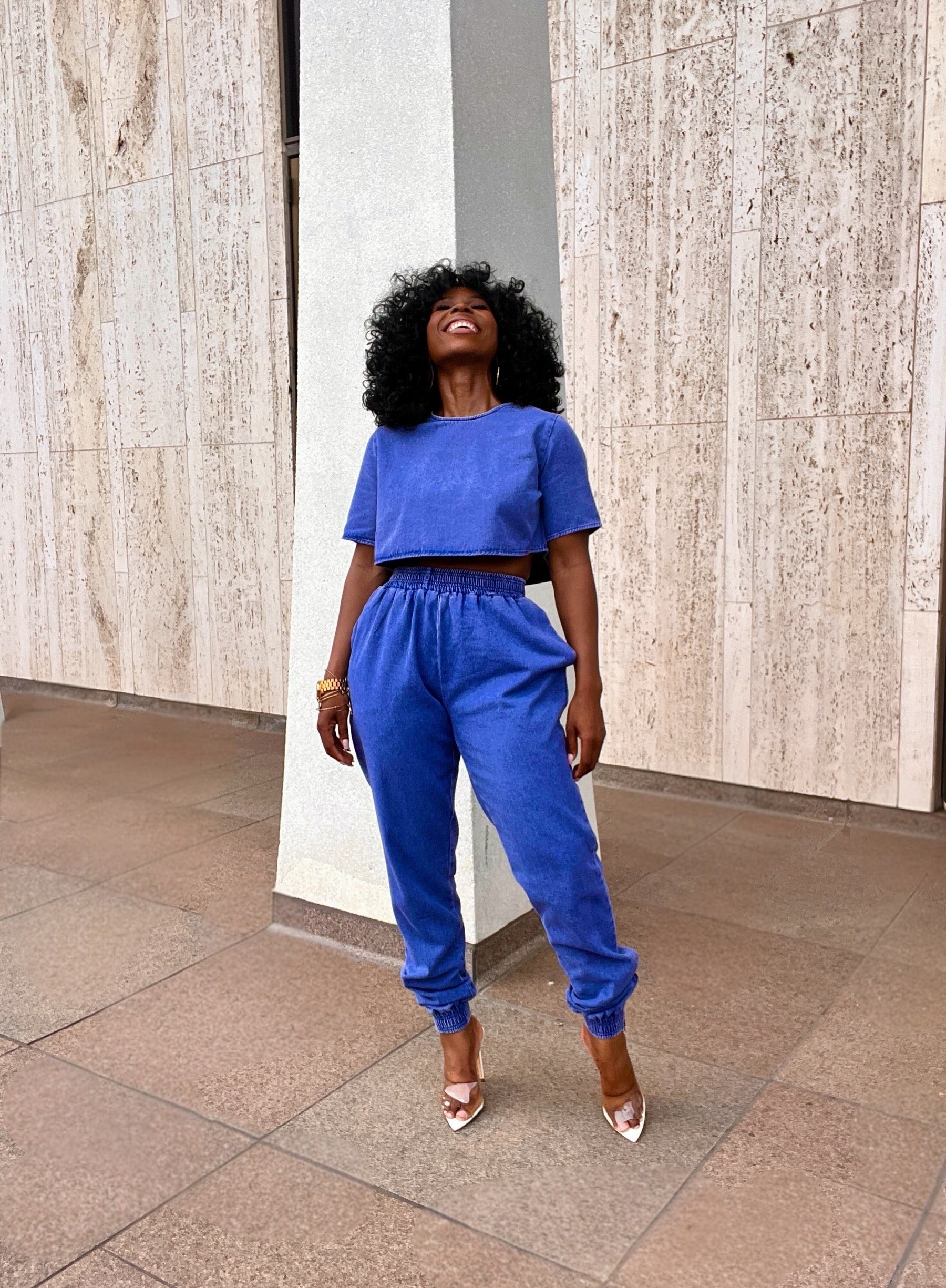 JAX Denim Crop Top